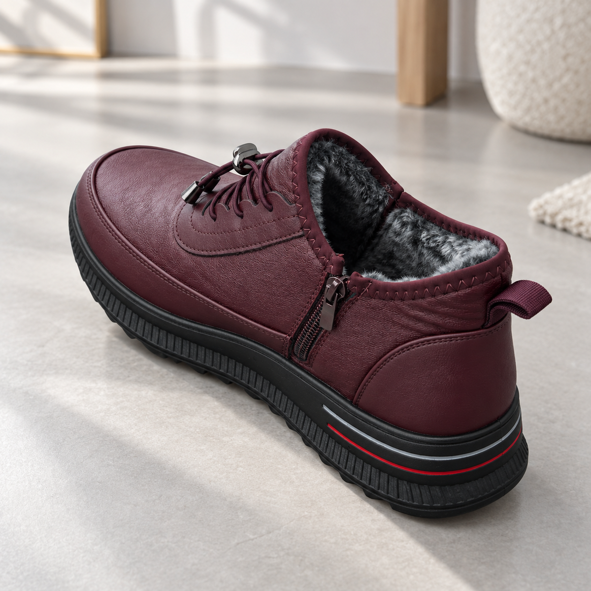 Botki Damskie (36-42) 12Par D2753-7 RED