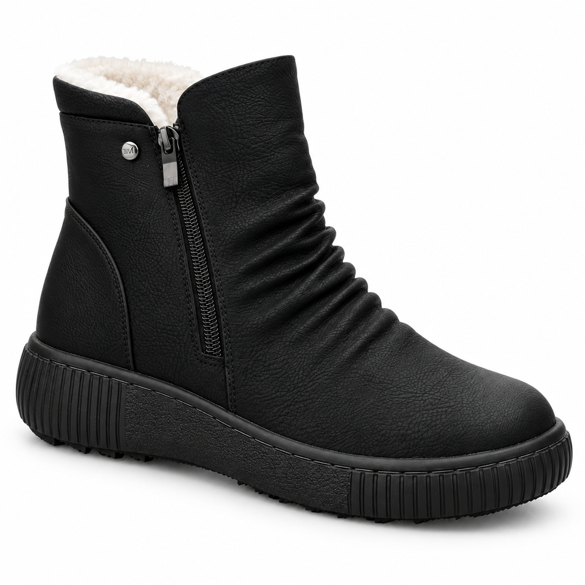 Botki Damskie (36-42) 12Par M218-1 BLACK