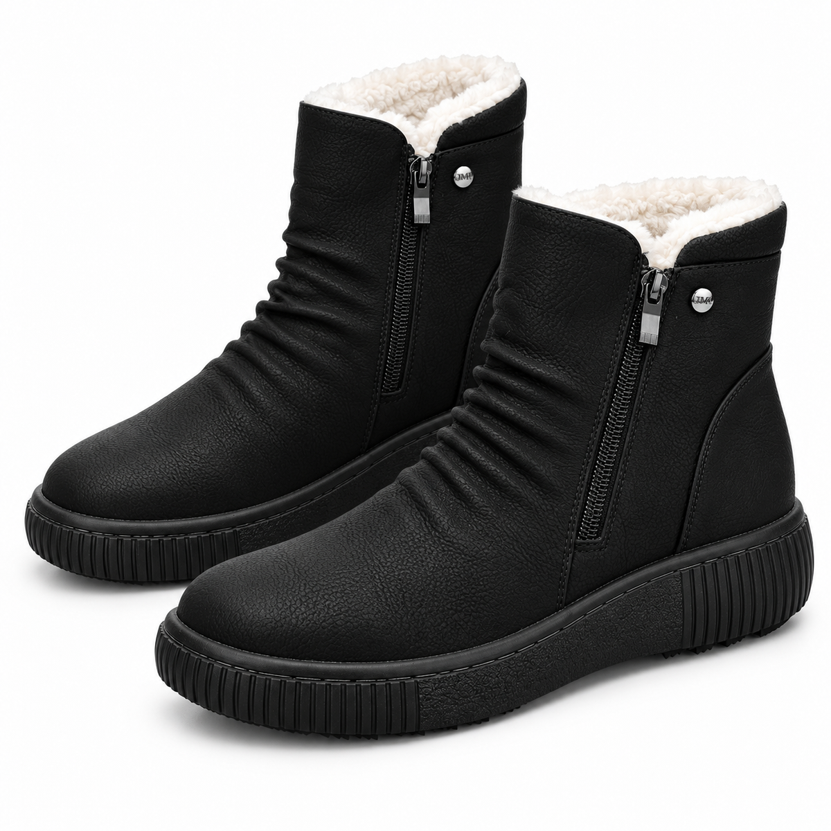 Botki Damskie (36-42) 12Par M218-1 BLACK