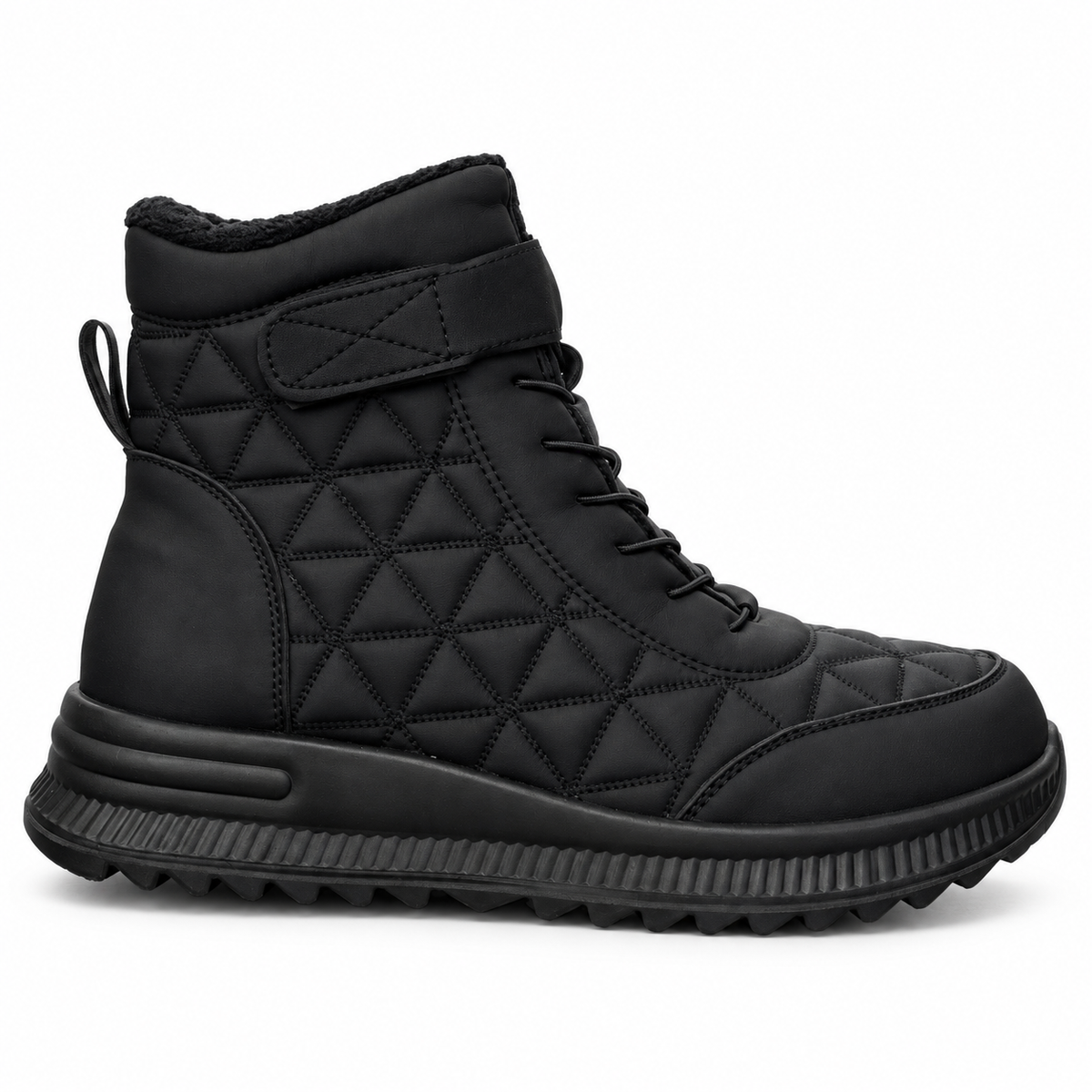 Botki Śniegowce damskie (36-42, 12par) D1506-1 BLACK