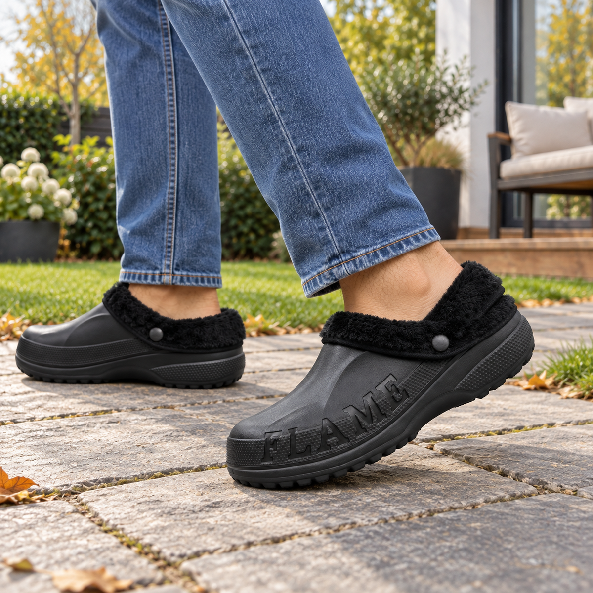 Kalosze Męskie A1002 (41-46) Black