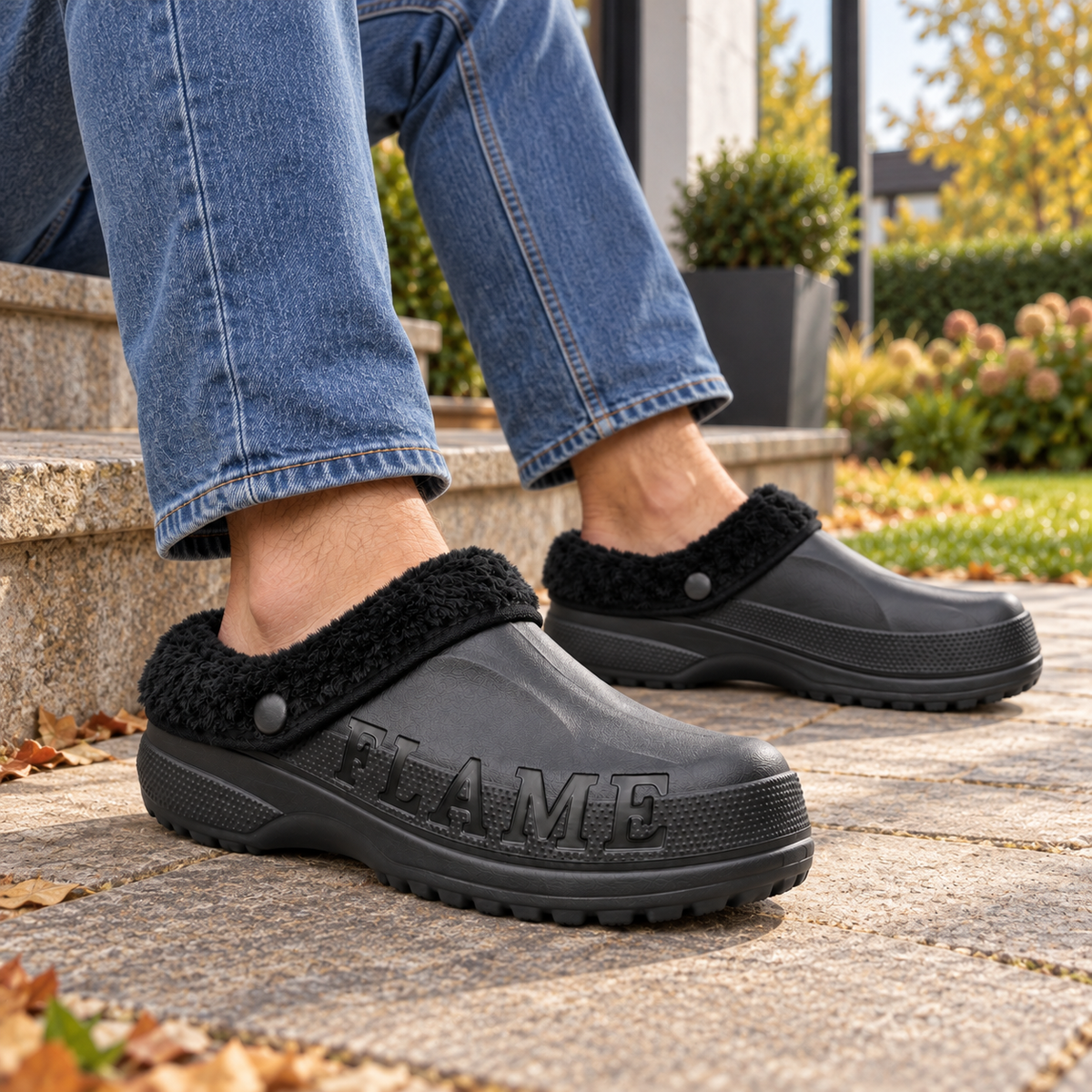 Kalosze Męskie A1002 (41-46) Black