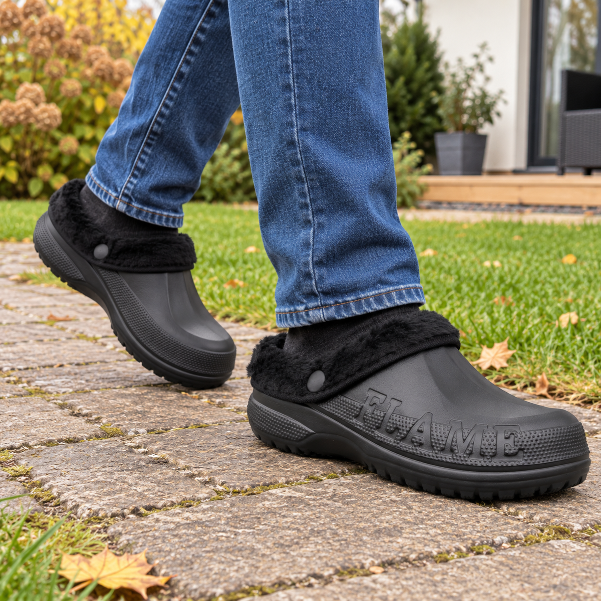 Kalosze Męskie A1002 (41-46) Black