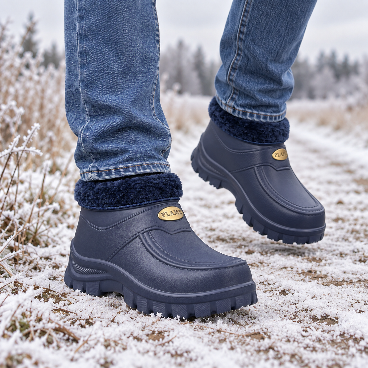 Kalosze Męskie A1016 (41-46) D.Blue