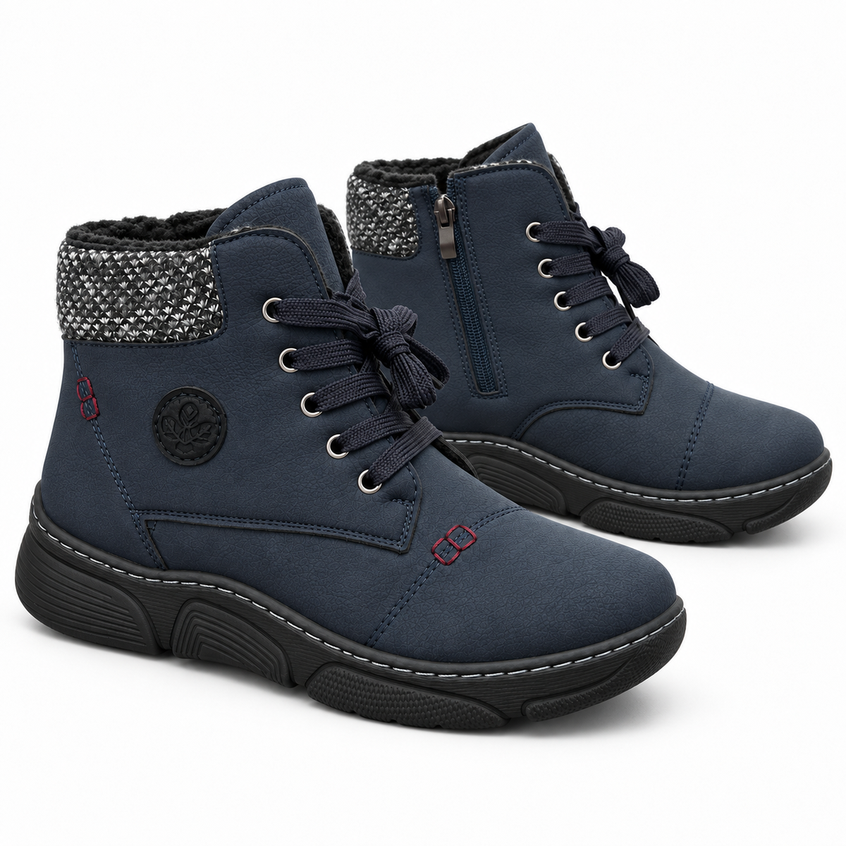 Botki Damskie (36-42) 12Par D1502-6 BLUE