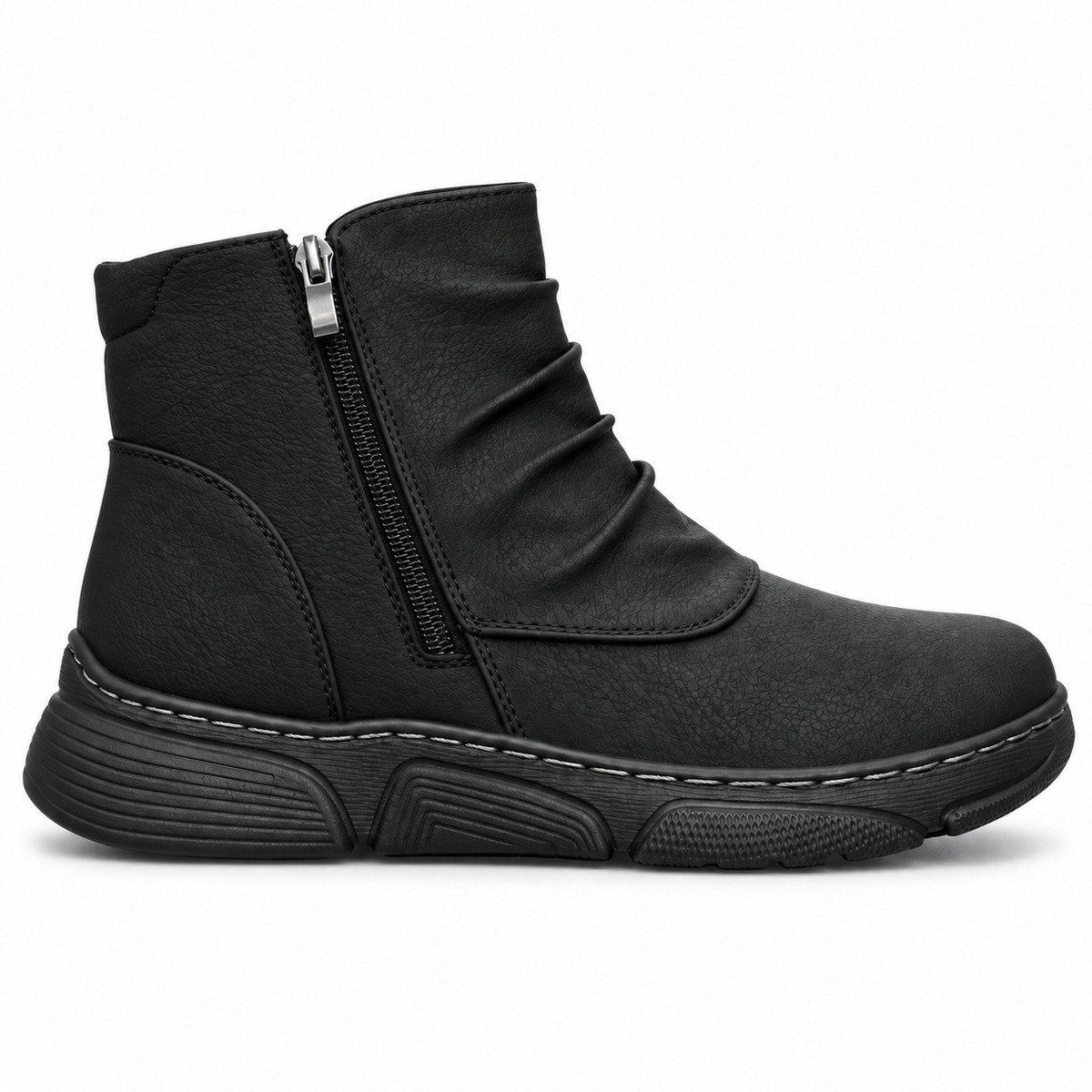 Botki Damskie (36-42) 12Par D26332-1 BLACK