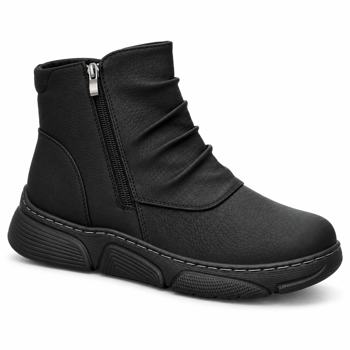 Botki Damskie (36-42) 12Par D26332-1 BLACK