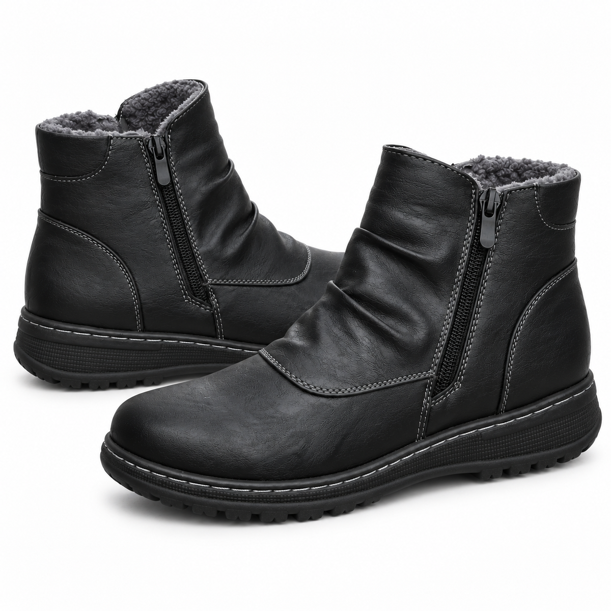 Botki Damskie (36-42) 12Par D51-1 BLACK