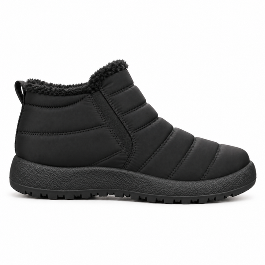Botki Śniegowce damskie-OCIEPLANE (36-42, 12par) D7513-21 BLACK