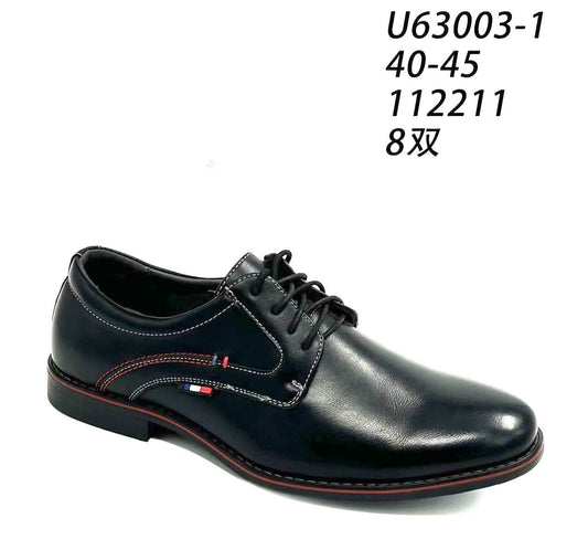 Półbuty wiązane męskie (40-45/12P) U63003