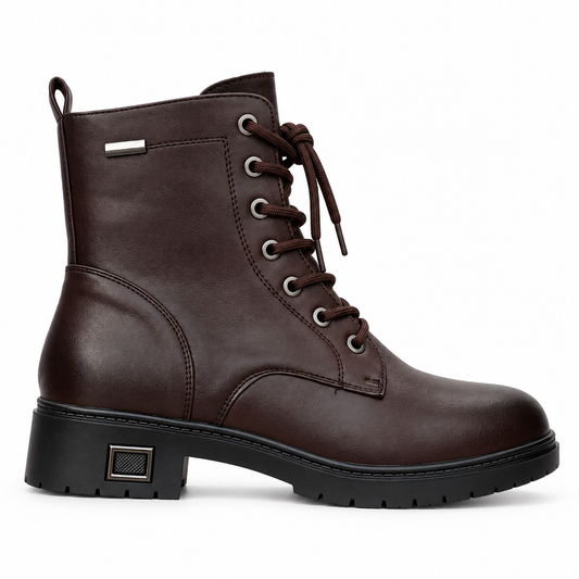 Botki Damskie (36-41) 12Par 2910-4 BROWN