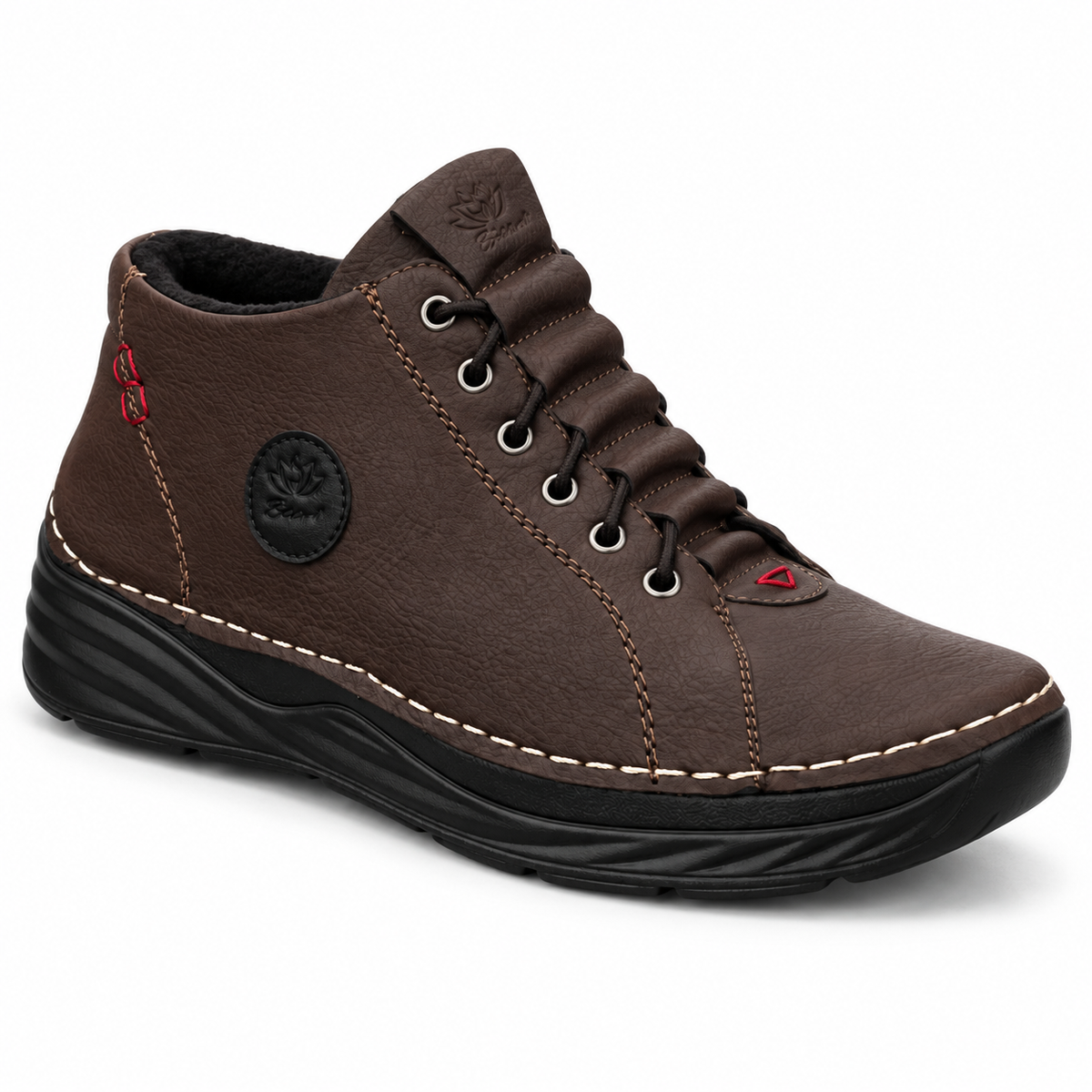 Botki Damskie (36-41) 12Par 9592-2 BROWN