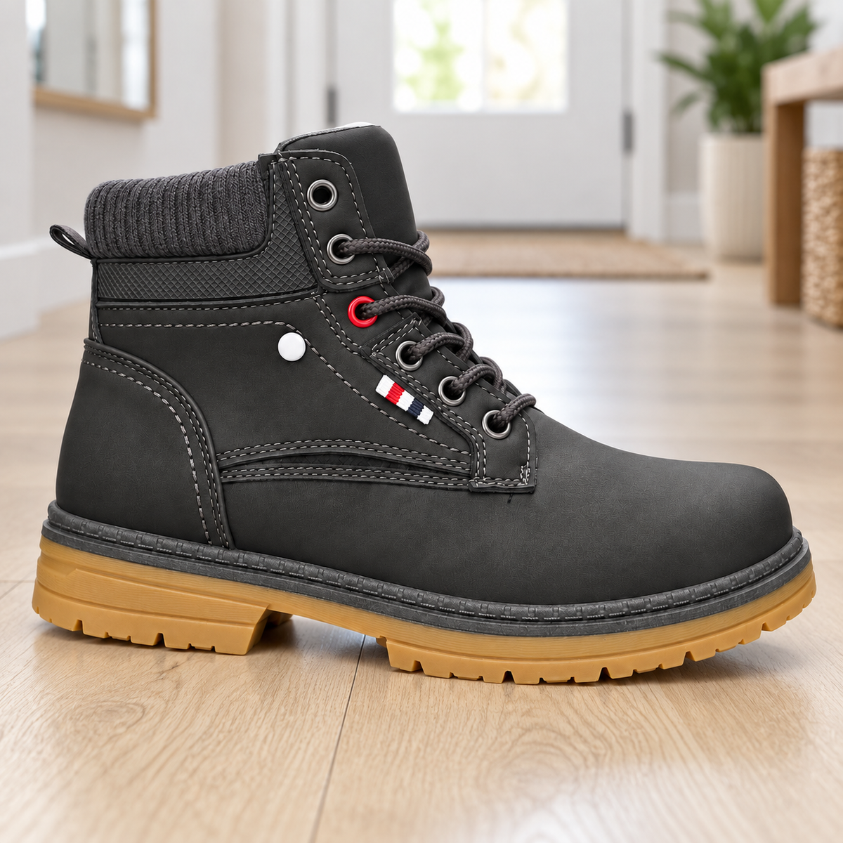 Botki Damskie (36-41) 12Par D9806-4 GREY