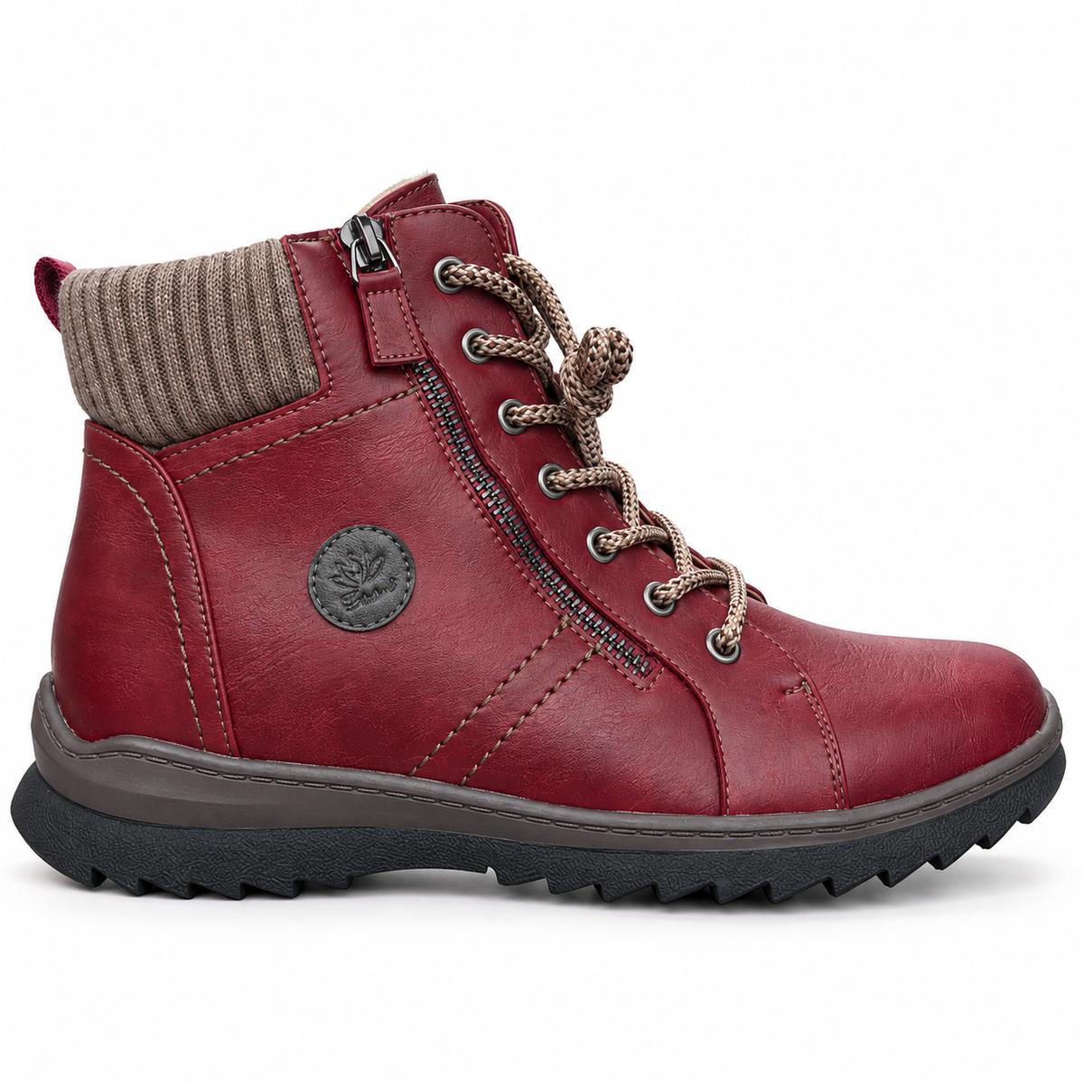 Botki Damskie (36-42) 12Par 9819-4 RED
