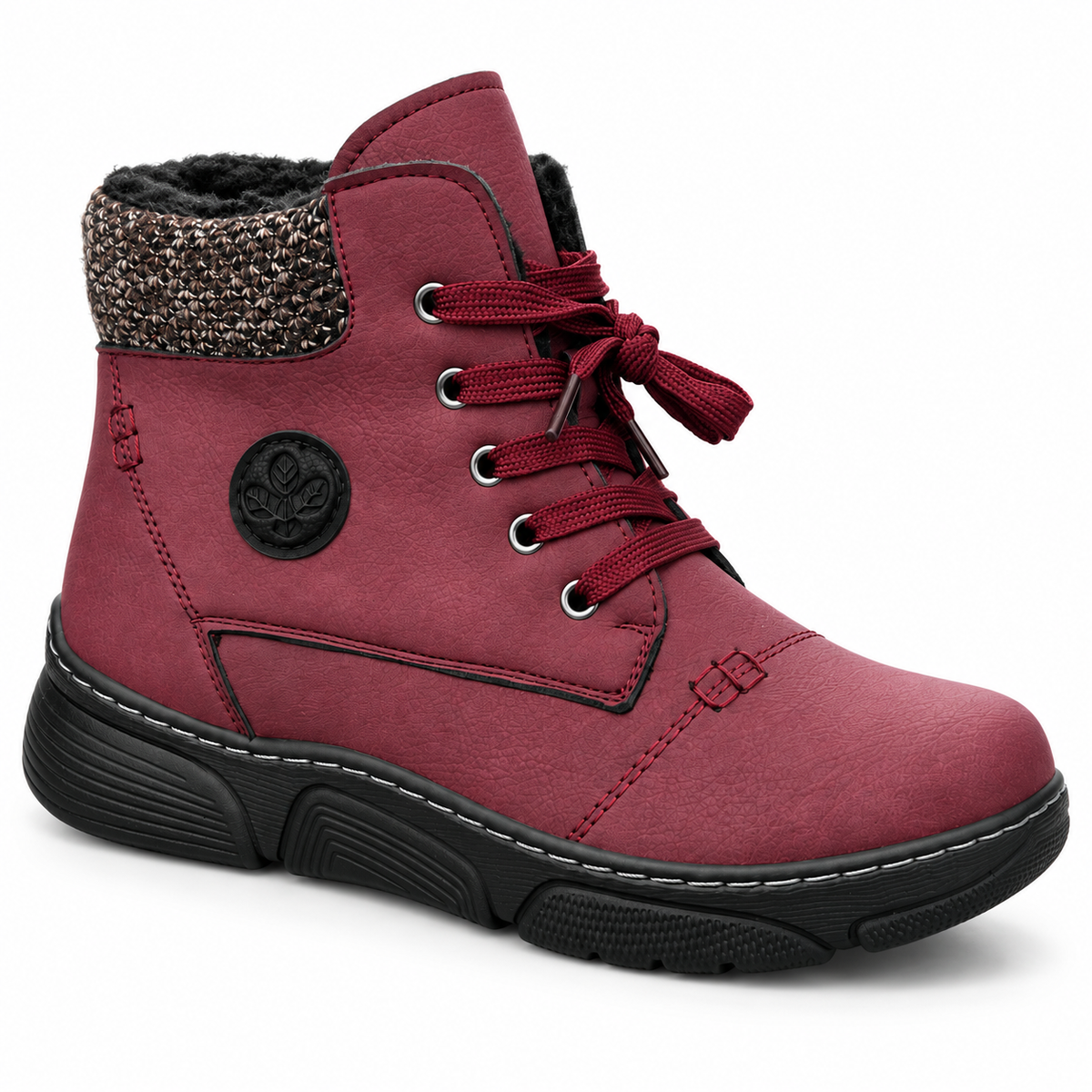 Botki Damskie (36-42) 12Par D1502-4 RED
