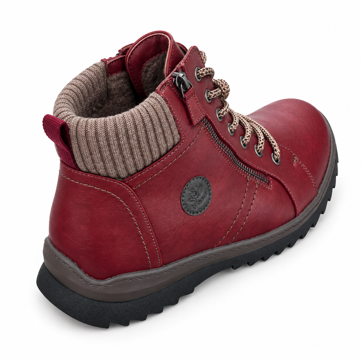 Botki Damskie (36-42) 12Par 9819-4 RED