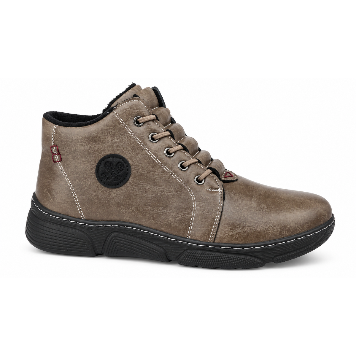 Botki Damskie (36-42) 12Par D1501-2 KHAKI