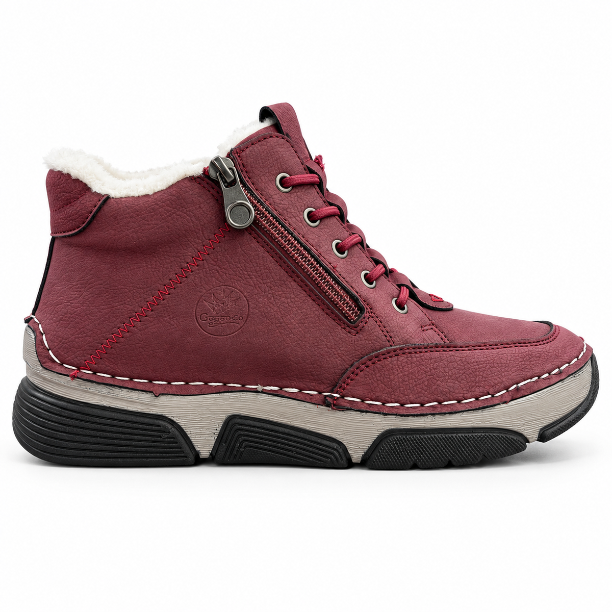Botki Damskie (36-42) 12Par D1505-4 RED