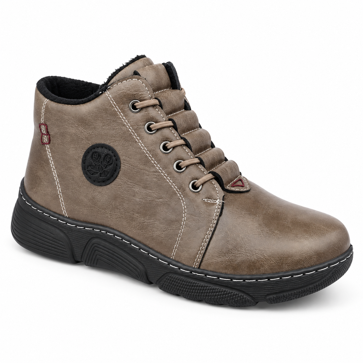 Botki Damskie (36-42) 12Par D1501-2 KHAKI