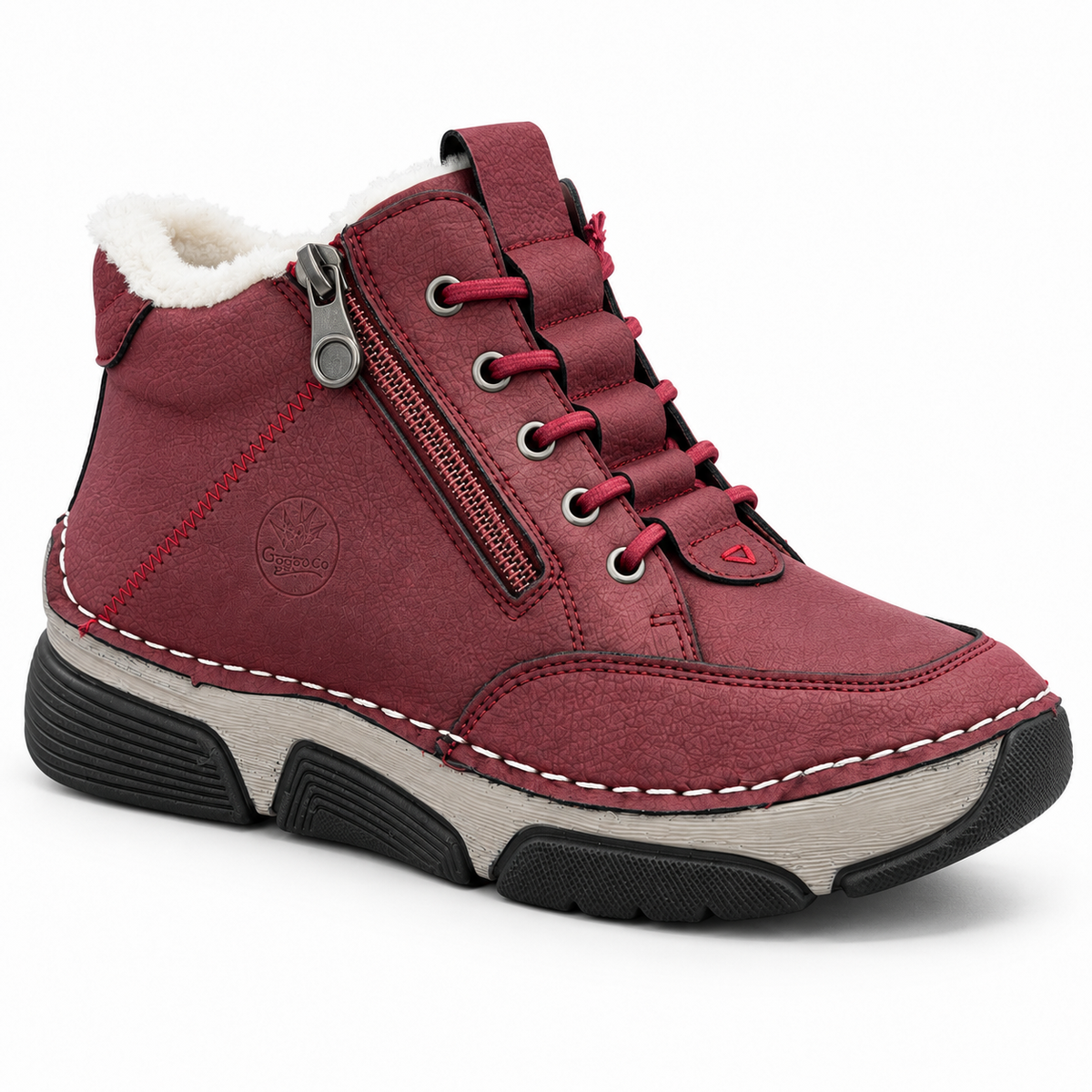Botki Damskie (36-42) 12Par D1505-4 RED