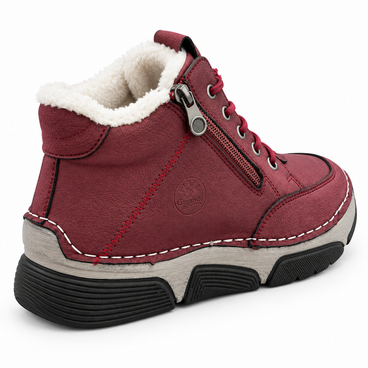 Botki Damskie (36-42) 12Par D1505-4 RED