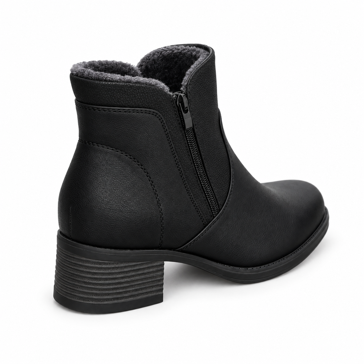Botki Śniegowce damskie (36-41, 12par) 2083-3 BLACK