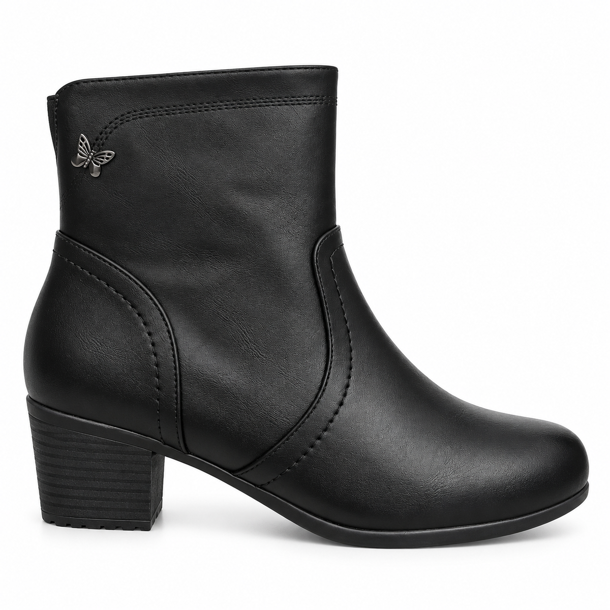 Botki Damskie (36-42) 12Par 5019-1 BLACK