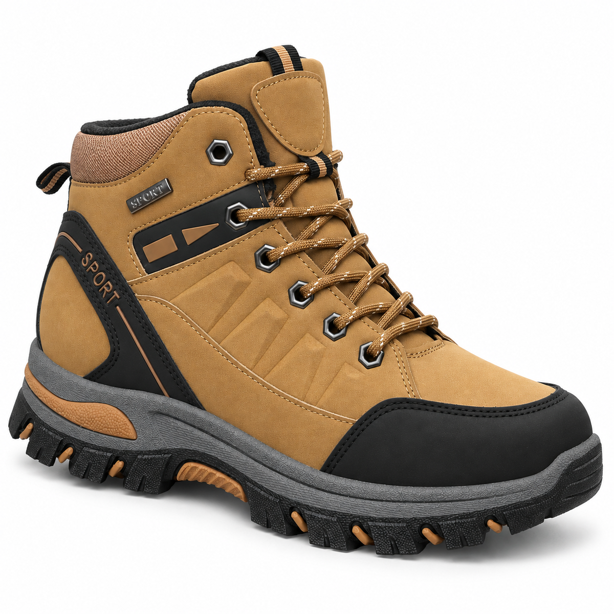 Botki Damskie (36-41) 12Par D6976-7 YELLOW