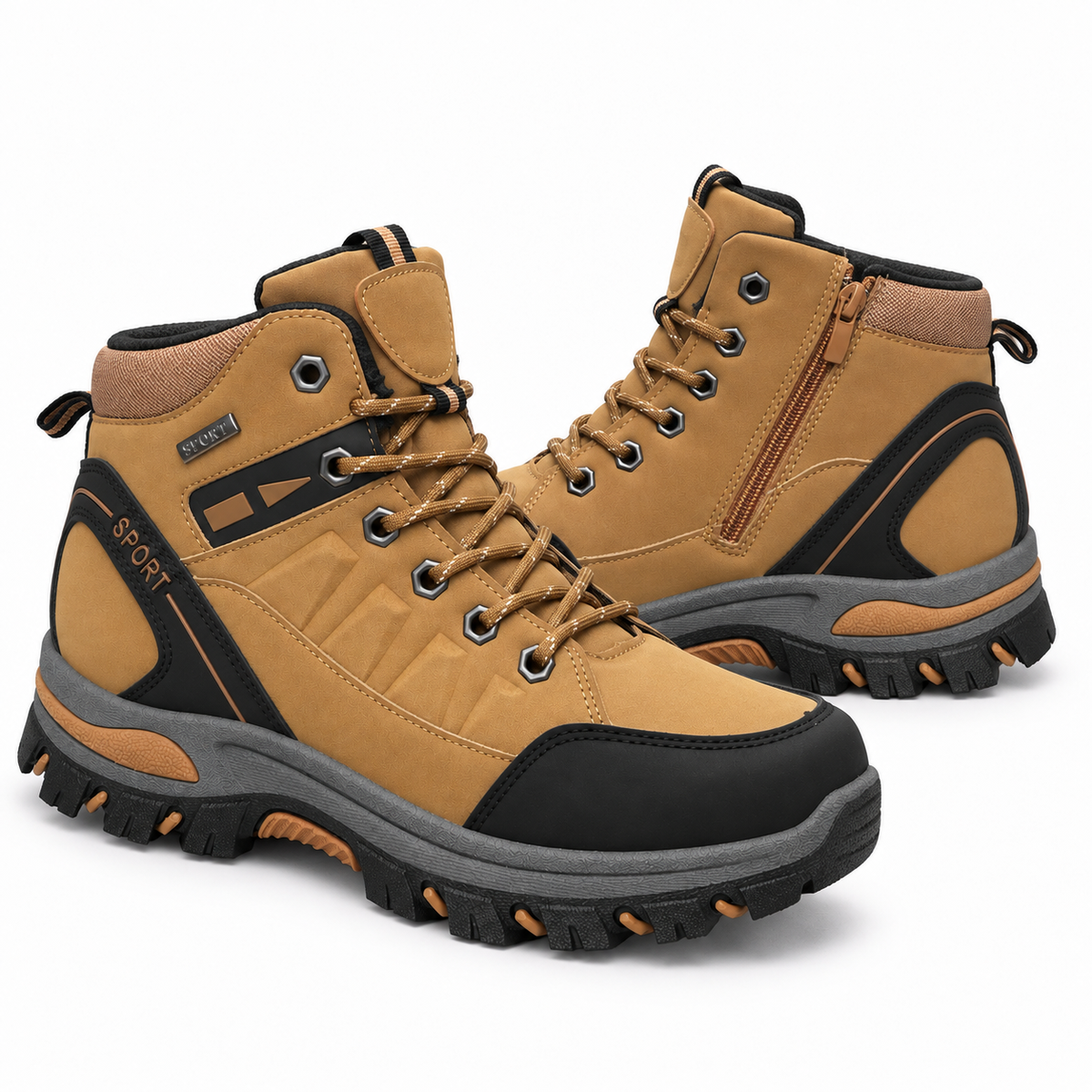 Botki Damskie (36-41) 12Par D6976-7 YELLOW
