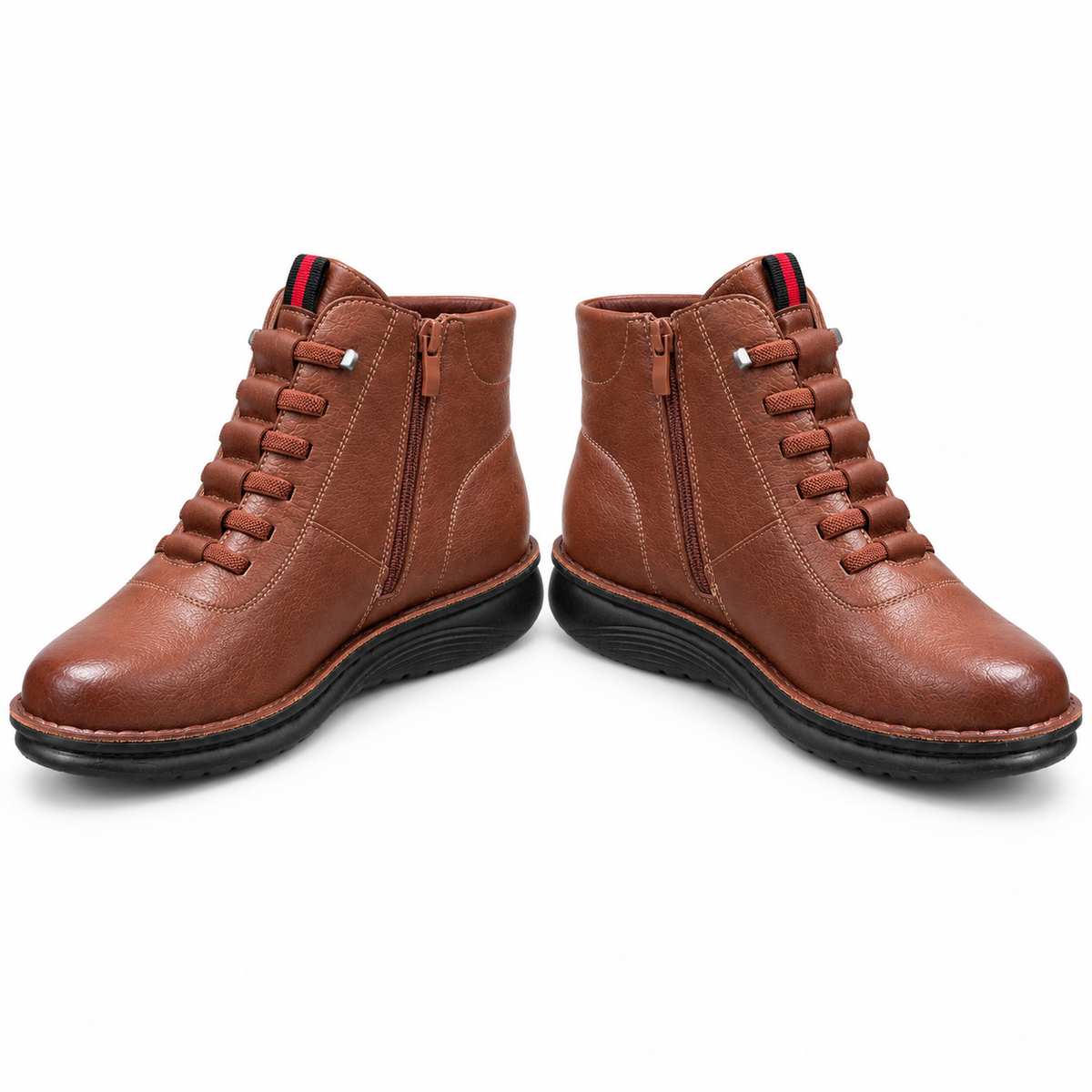 Botki Damskie (36-42) 12Par D71-9 BROWN