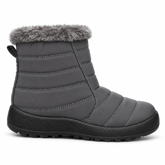 Botki Śniegowce damskie-OCIEPLANE (36-42, 12par) D7550-2 GREY