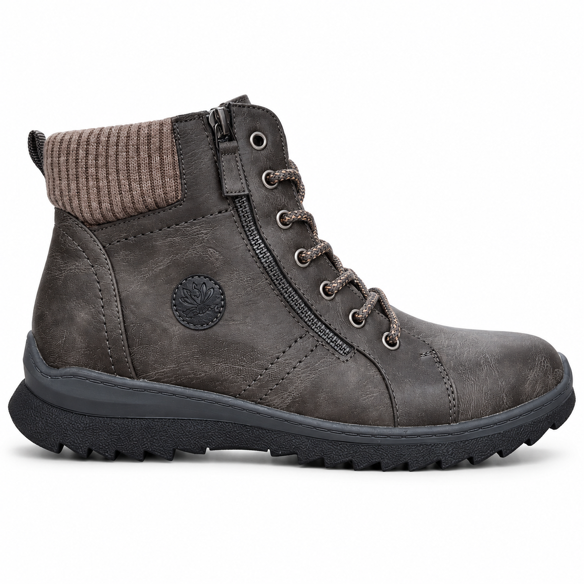 Botki Damskie (36-42) 12Par 9819-5 GREY