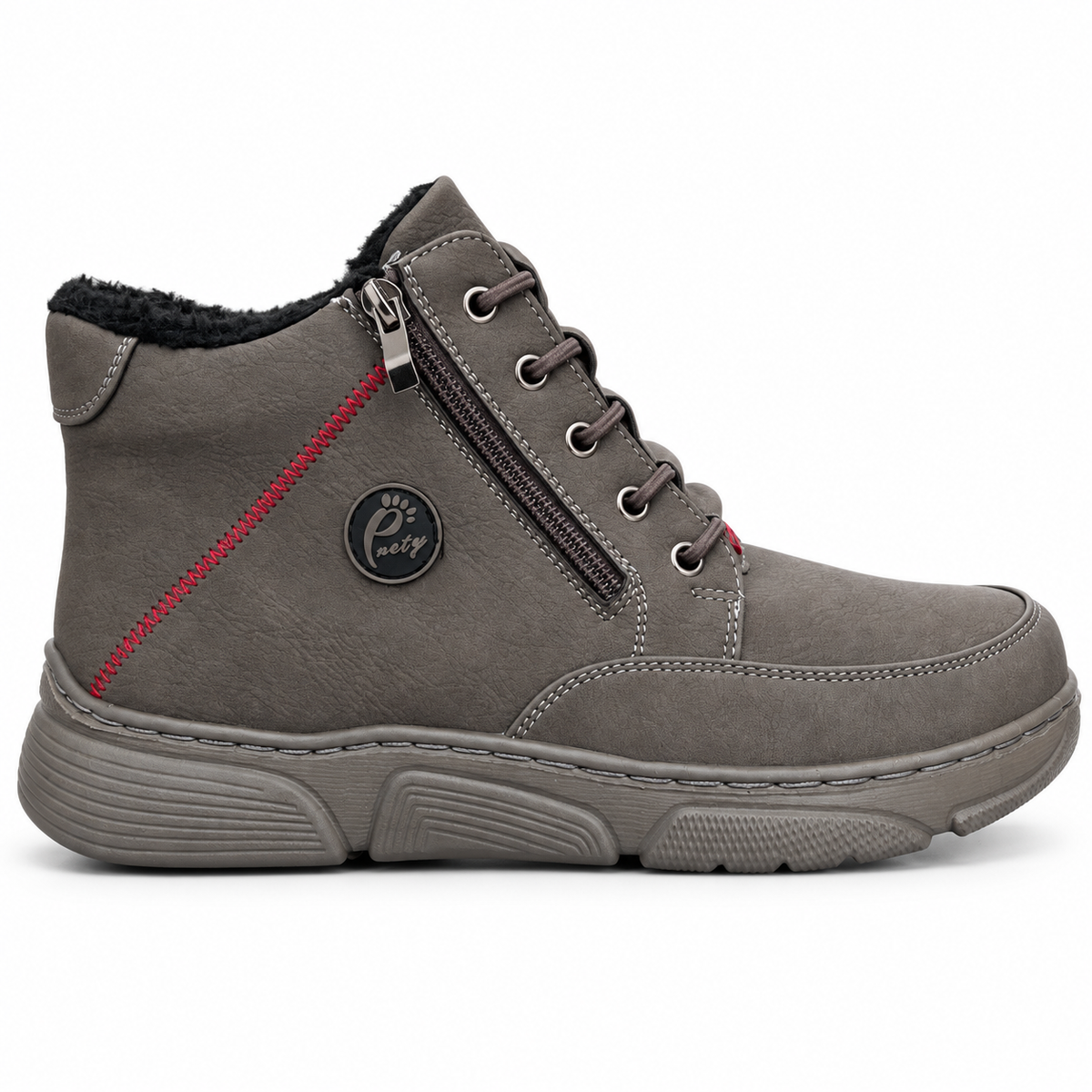 Botki Damskie (36-42) 12Par D26333-2 GREY