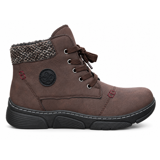 Botki Damskie (36-42) 12Par D1502-7 BROWN