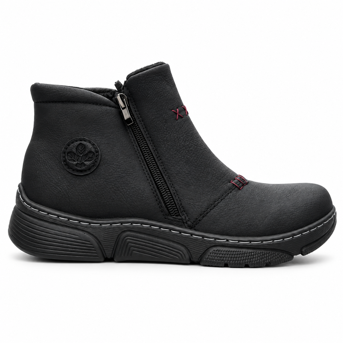 Botki Damskie (36-42) 12Par D1504-1 BLACK