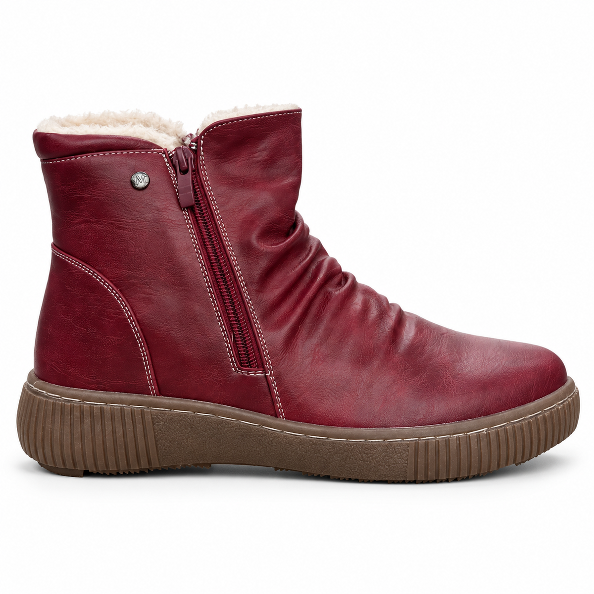Botki Damskie (36-42) 12Par M218-4 RED