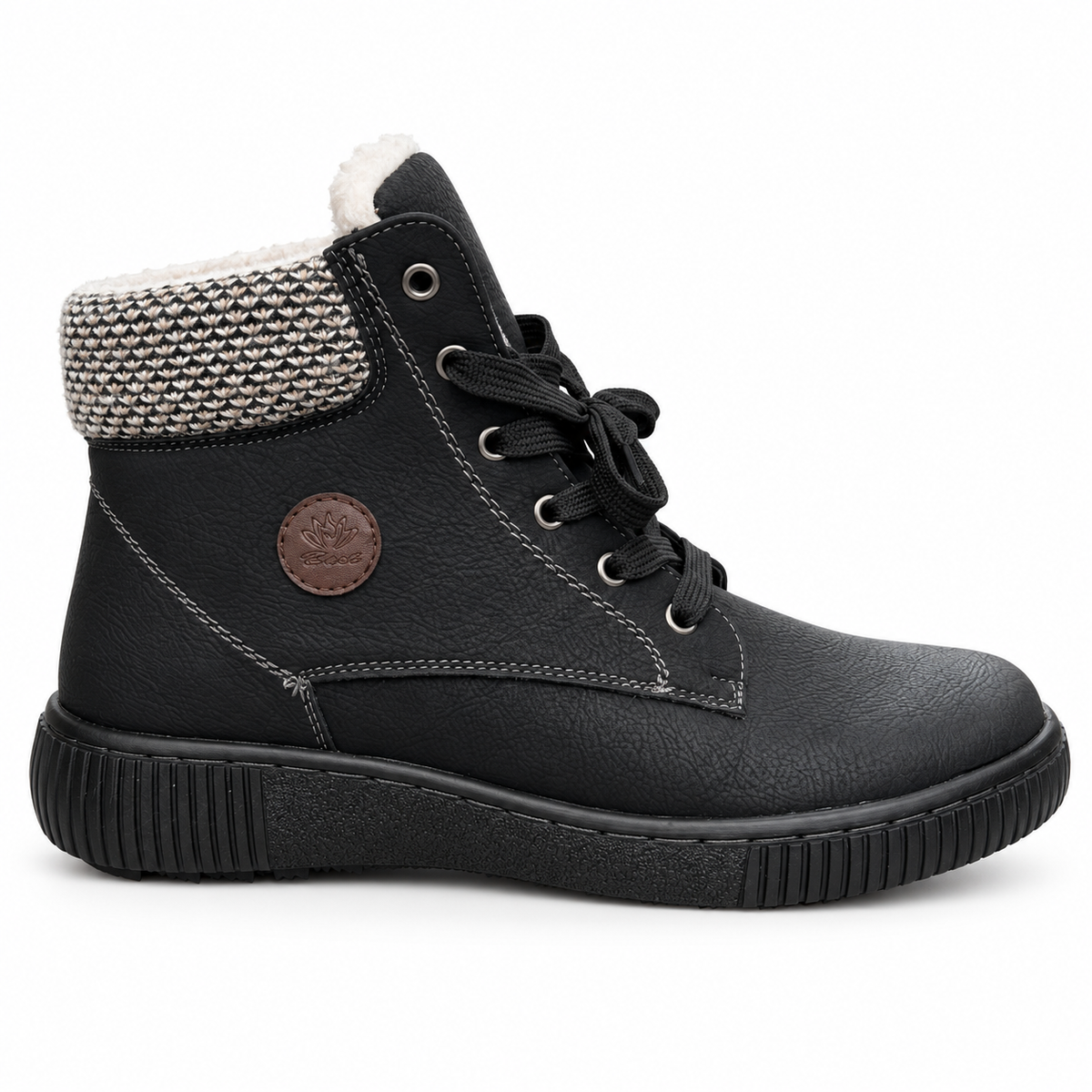 Botki Damskie (36-42) 12Par M227-1 BLACK