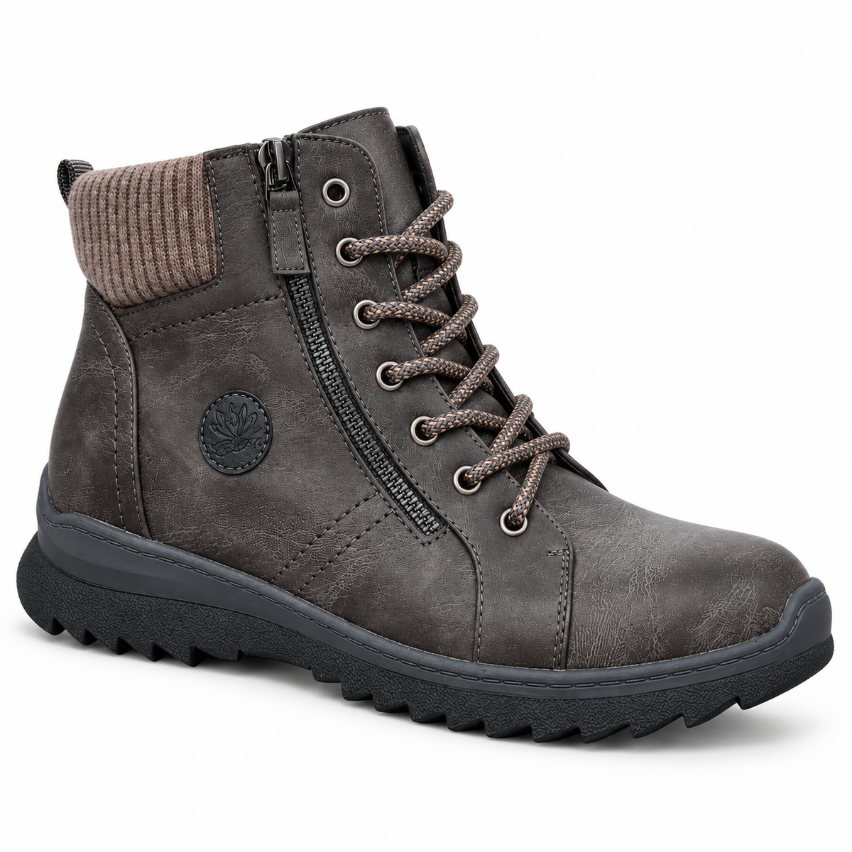 Botki Damskie (36-42) 12Par 9819-5 GREY