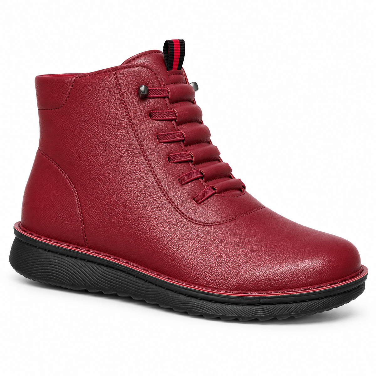 Botki Damskie (36-42) 12Par D25311-7 RED