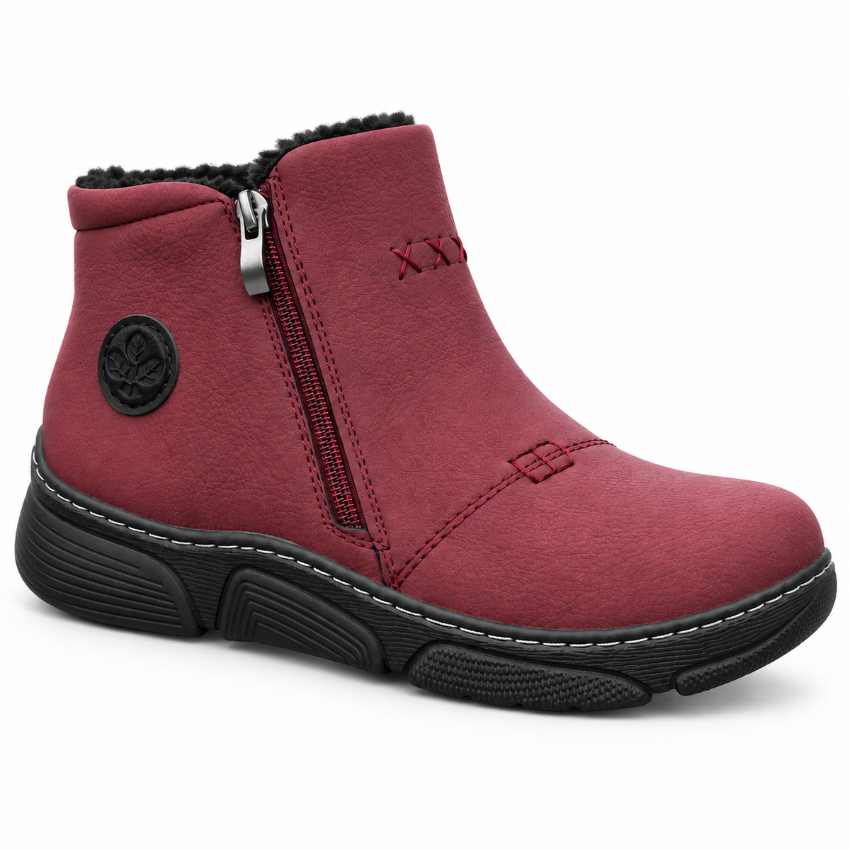 Botki Damskie (36-42) 12Par D1504-4 RED
