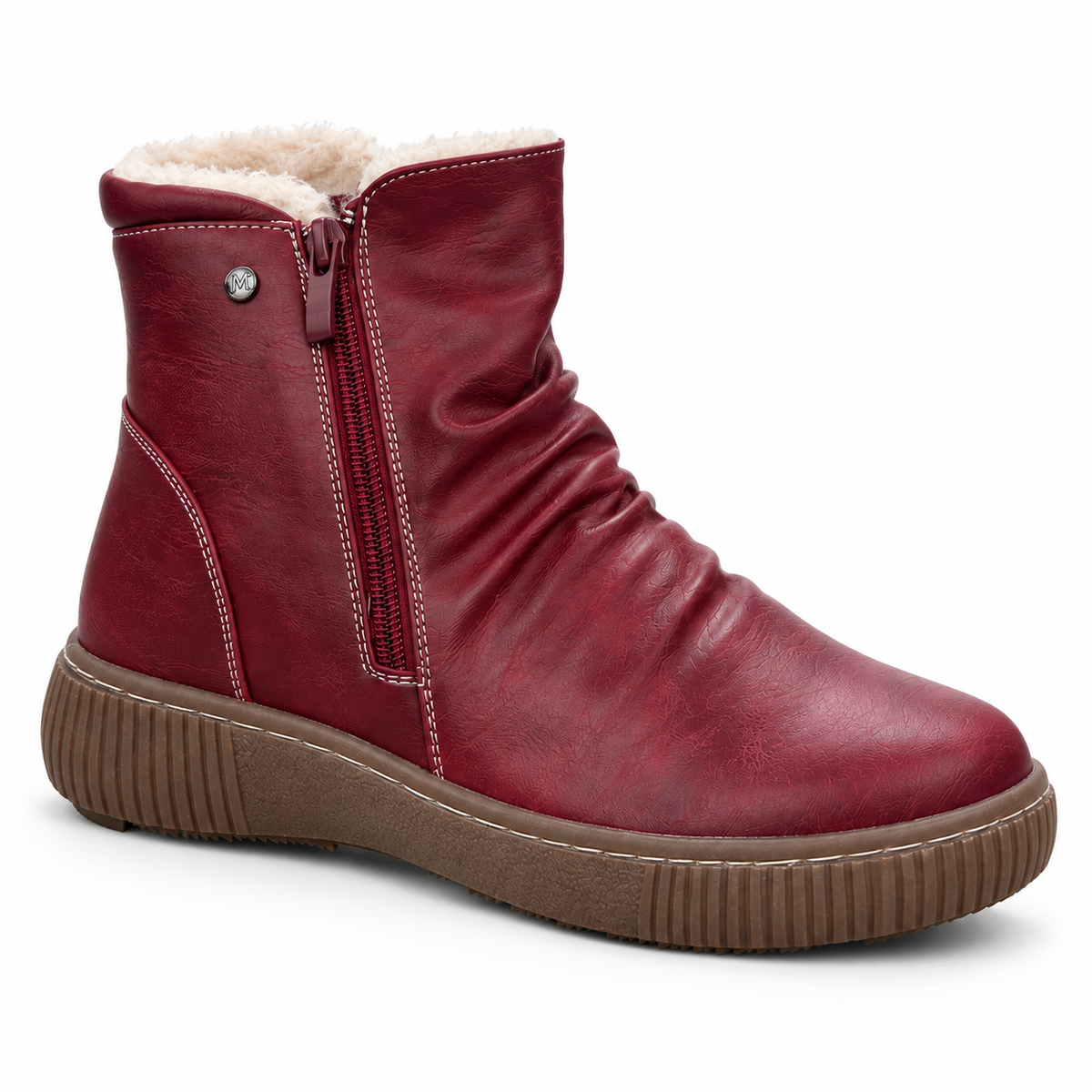 Botki Damskie (36-42) 12Par M218-4 RED