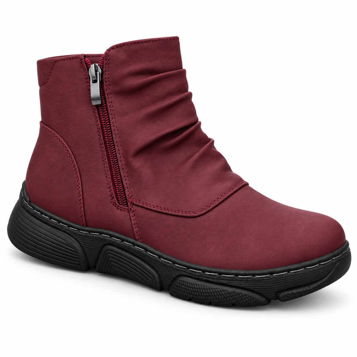 Botki Damskie (36-42) 12Par D26332-7 RED