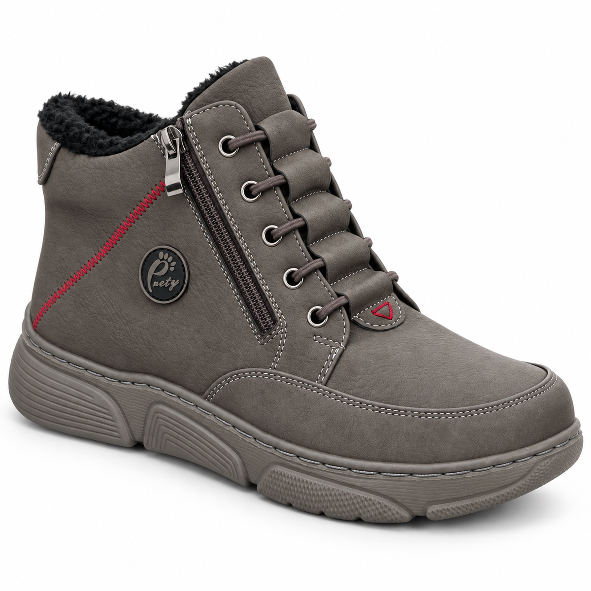 Botki Damskie (36-42) 12Par D26333-2 GREY