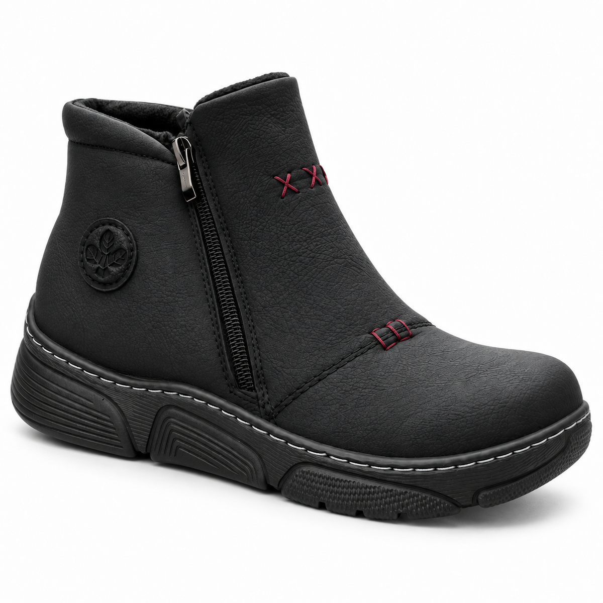 Botki Damskie (36-42) 12Par D1504-1 BLACK