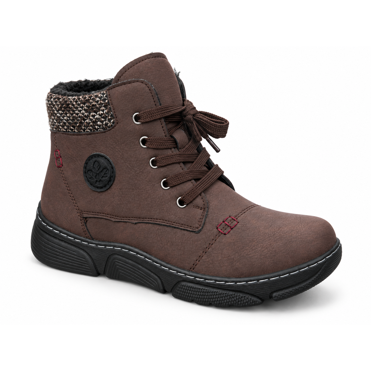 Botki Damskie (36-42) 12Par D1502-7 BROWN