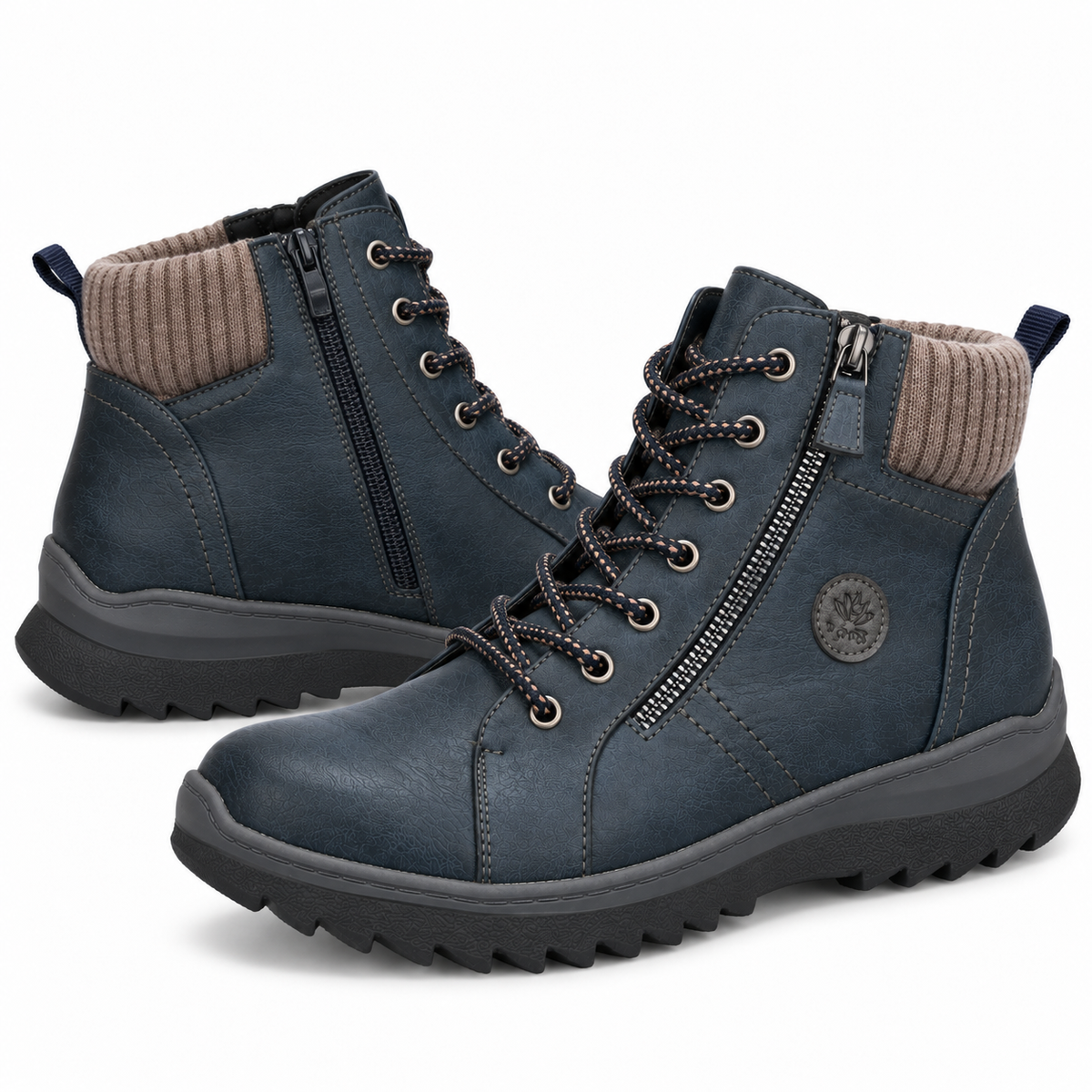 Botki Damskie (36-42) 12Par 9819-11 BLUE