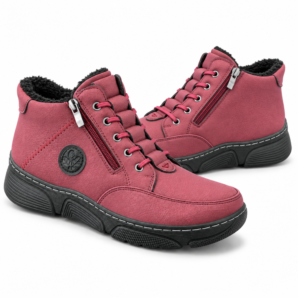 Botki Damskie (36-42) 12Par D1503-4 RED