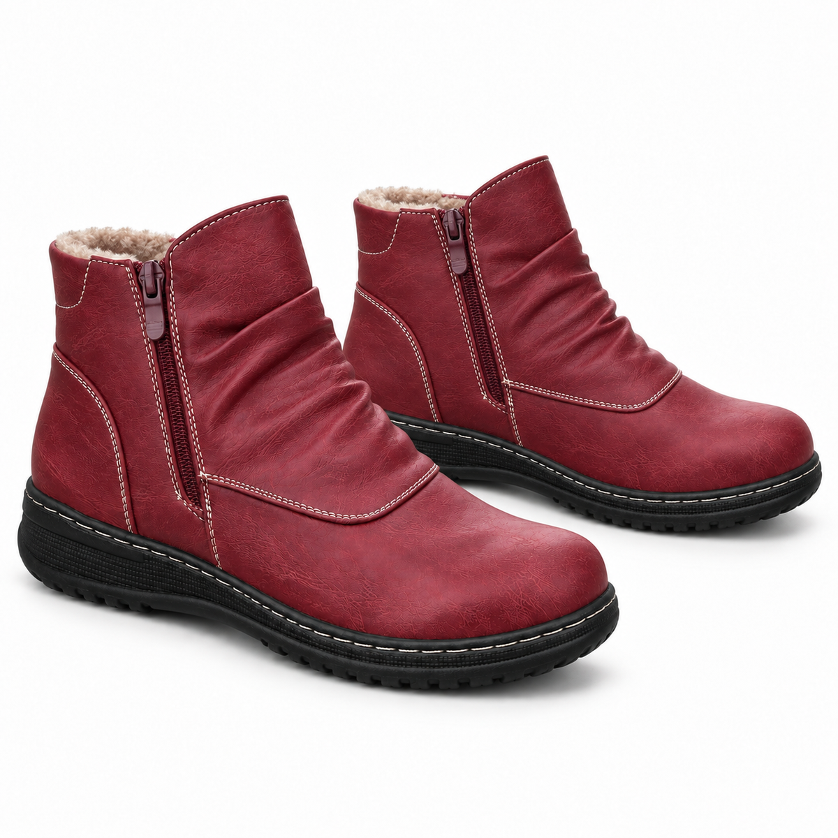 Botki Damskie (36-42) 12Par D51-4 RED