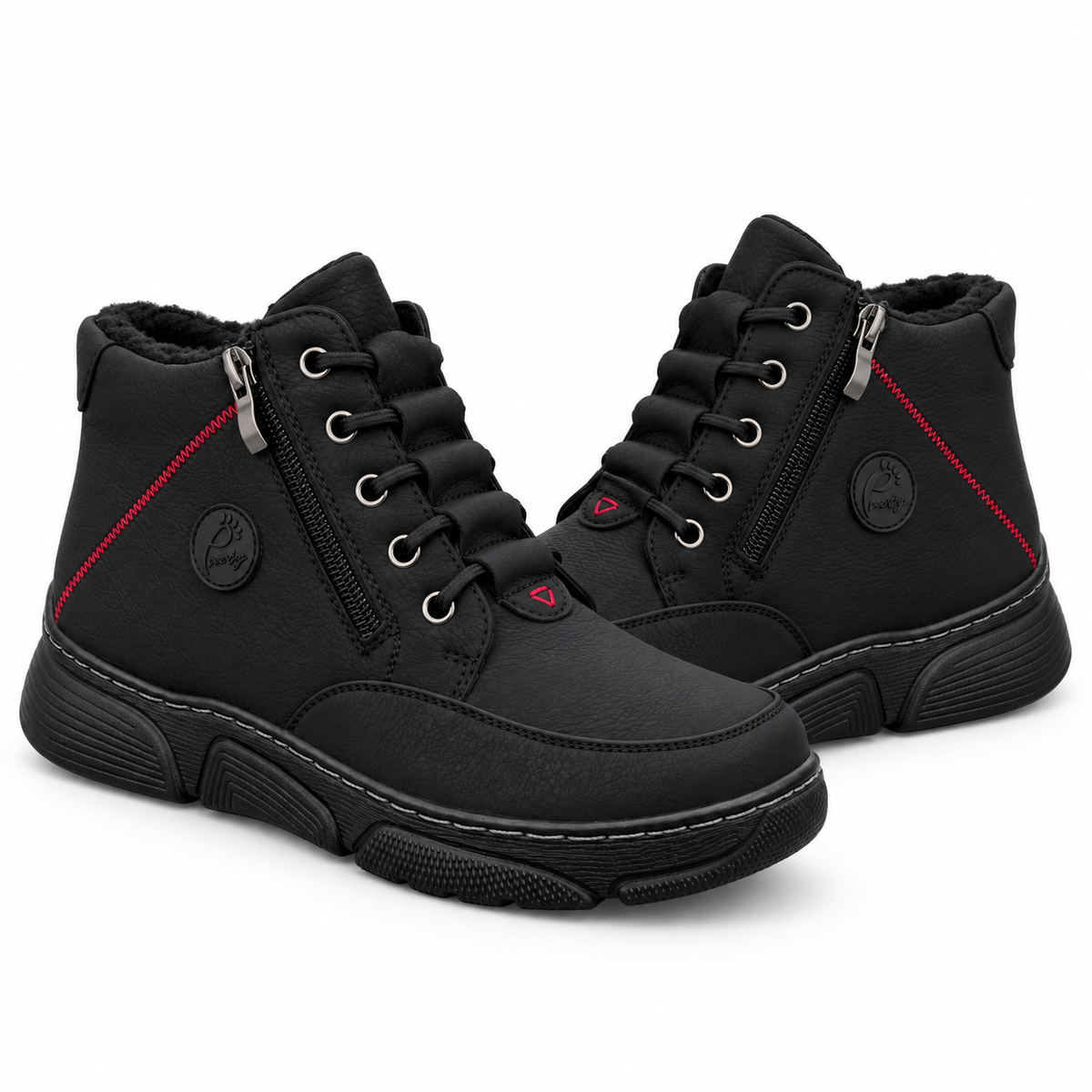 Botki Damskie (36-42) 12Par D26333-21 BLACK