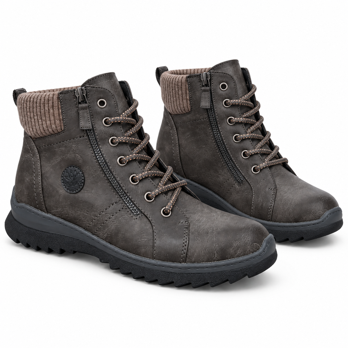 Botki Damskie (36-42) 12Par 9819-5 GREY
